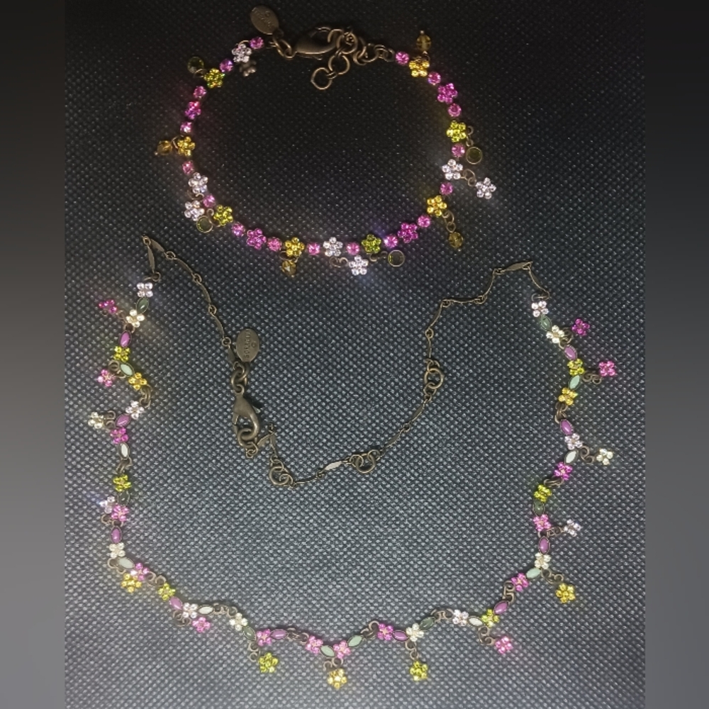 Sorrelli necklace and bracelet bundle